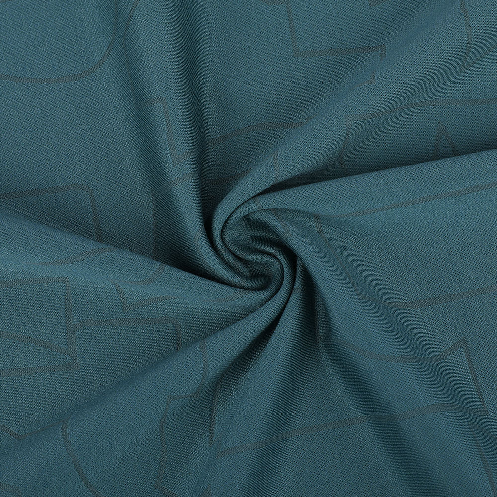 Tessuto di cotone di seta a corto di pelle morbido a doppio jacquard