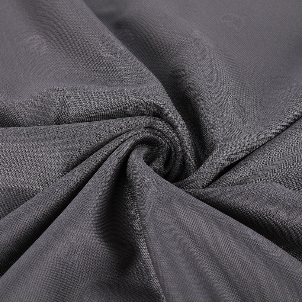 Tessuto di seta a maglia in lavatrice ecologica jacquard