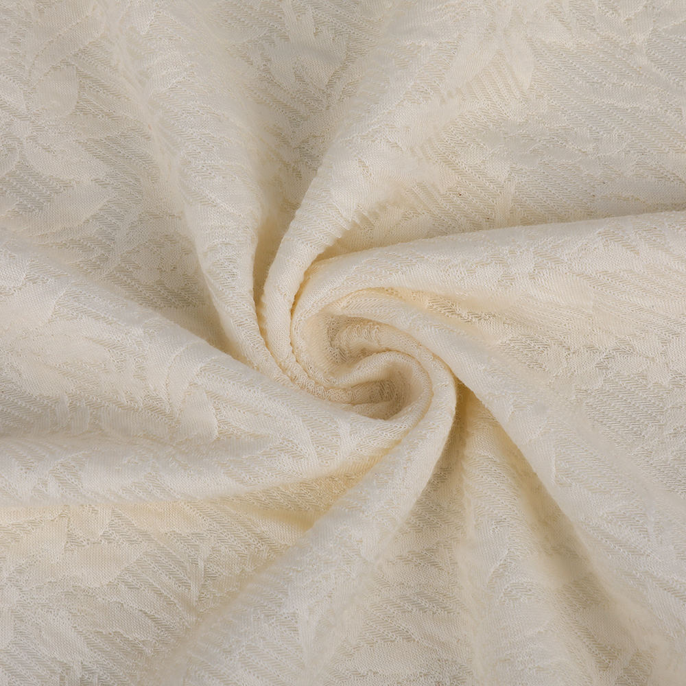 Interlock Jacquard Tessuto a maglia affrettabile traspirante per la pelle adatto alle donne