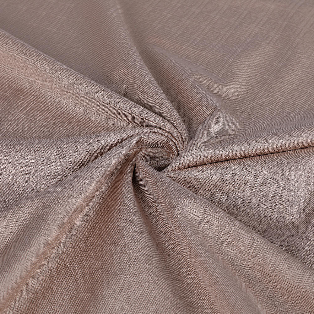 Tessuto di abbigliamento per la seta jacquard comoda e traspirante a facciano singolo