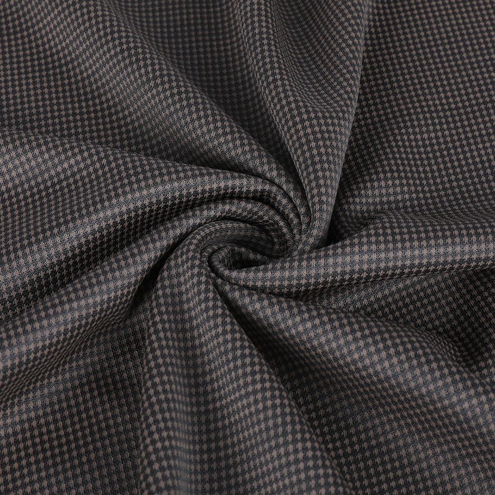 Tessuto di lana di seta doppia jacquard a prova di restringimento