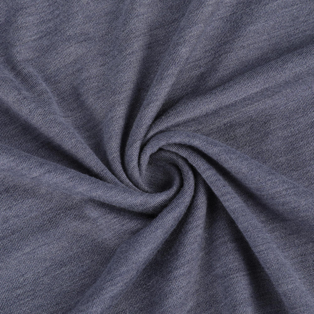 Maglia di lusso ecologica di lusso traspirabile lavabile in lavatrice in seta in tela di sudore
