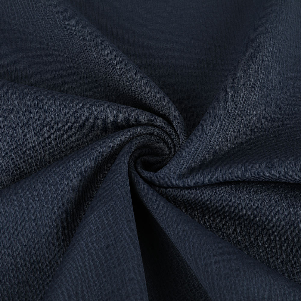 Assorbimento di umidità a jacquard singolo e tessuto in poliestere sporti per essiccatura rapida